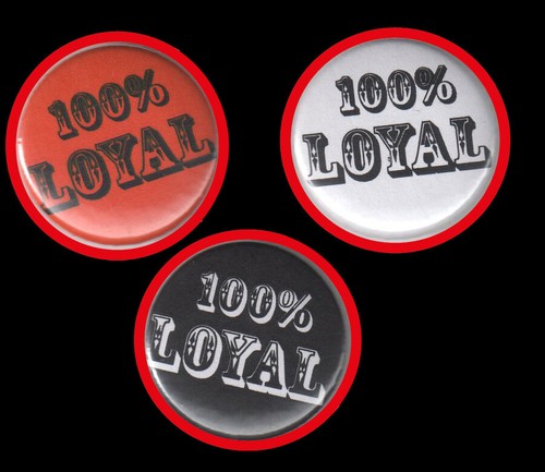 100 loyal buttons - 100%, "buttons"