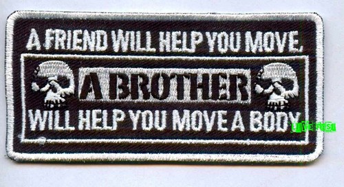 Outlaw biker patch brother - outlaw,