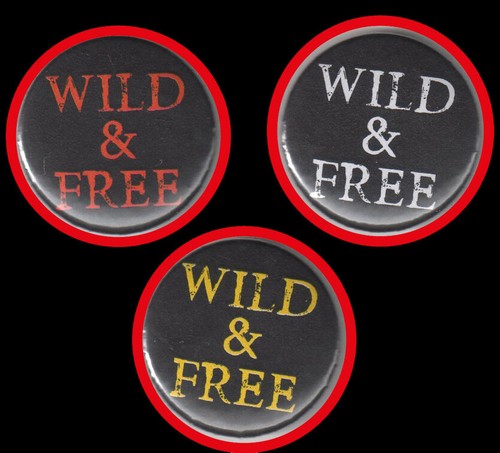 Wild and free - wild, "buttons"