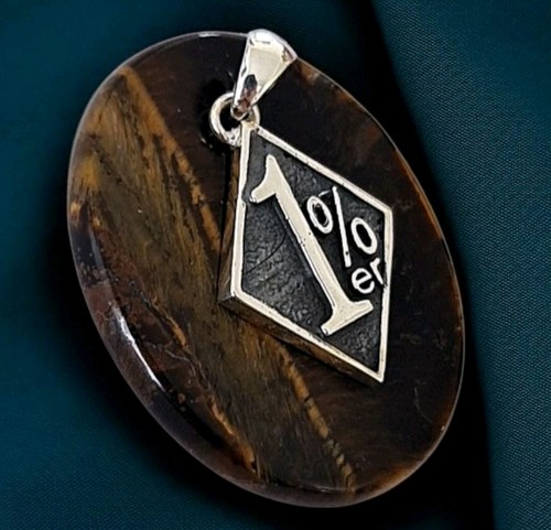 Outlaw biker pendant - %,