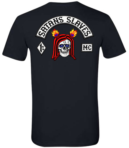 Satans slaves er - mc, patch