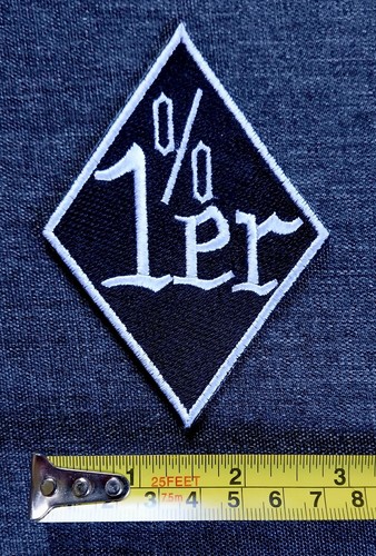 One percenter biker - one,