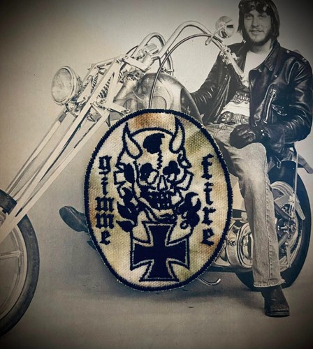 Iron cross patch - cross, biker