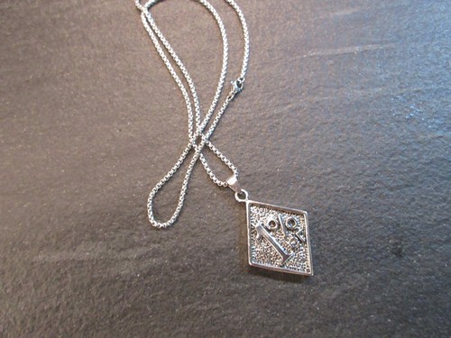 Diamond pendant necklace - 1%er,